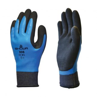 showa 306 latex gripper gloves