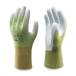 Showa 370 green gloves