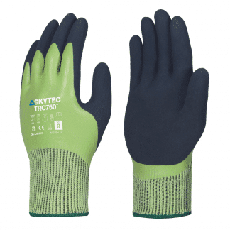 SKYTEC TRC750 High Cut & Water Resistant Fully Coated Latex Work Gloves