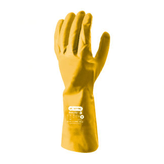 SKYTEC Rialto Chemical Resistant Gauntlet Safety Gloves with Textured Palm