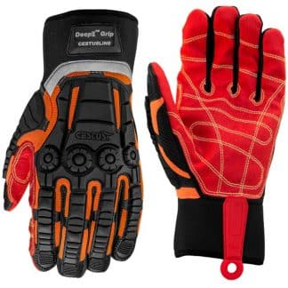 CESTUS Deep Grip II 3075 Impact & Cut Resistant Safety Work Gloves